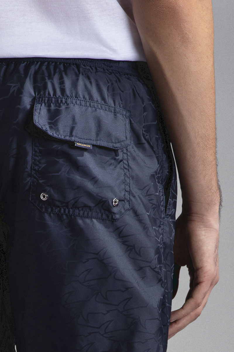 SWIM SHORTS WITH SHARK PRINT 4