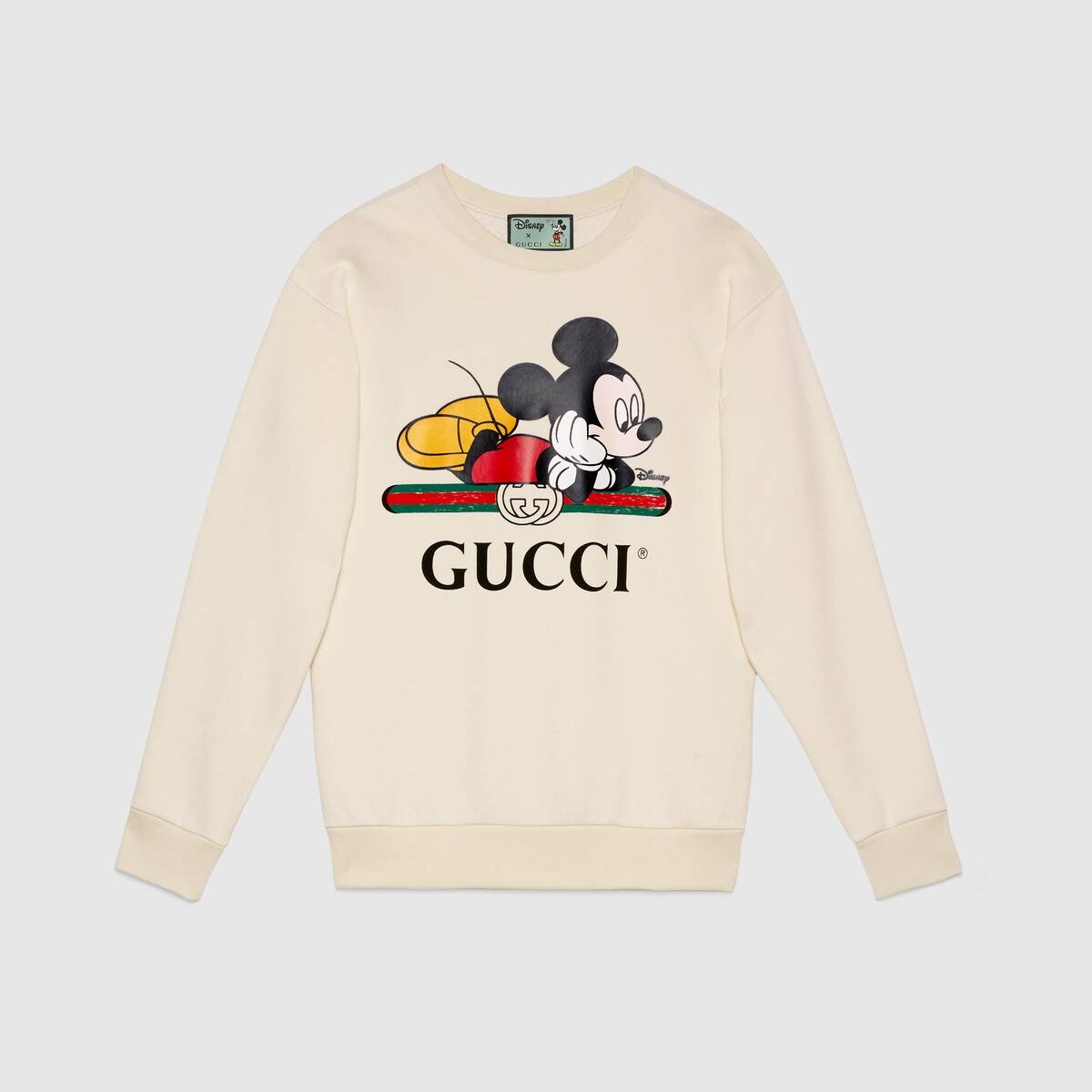 Disney x Gucci oversize sweatshirt - 1