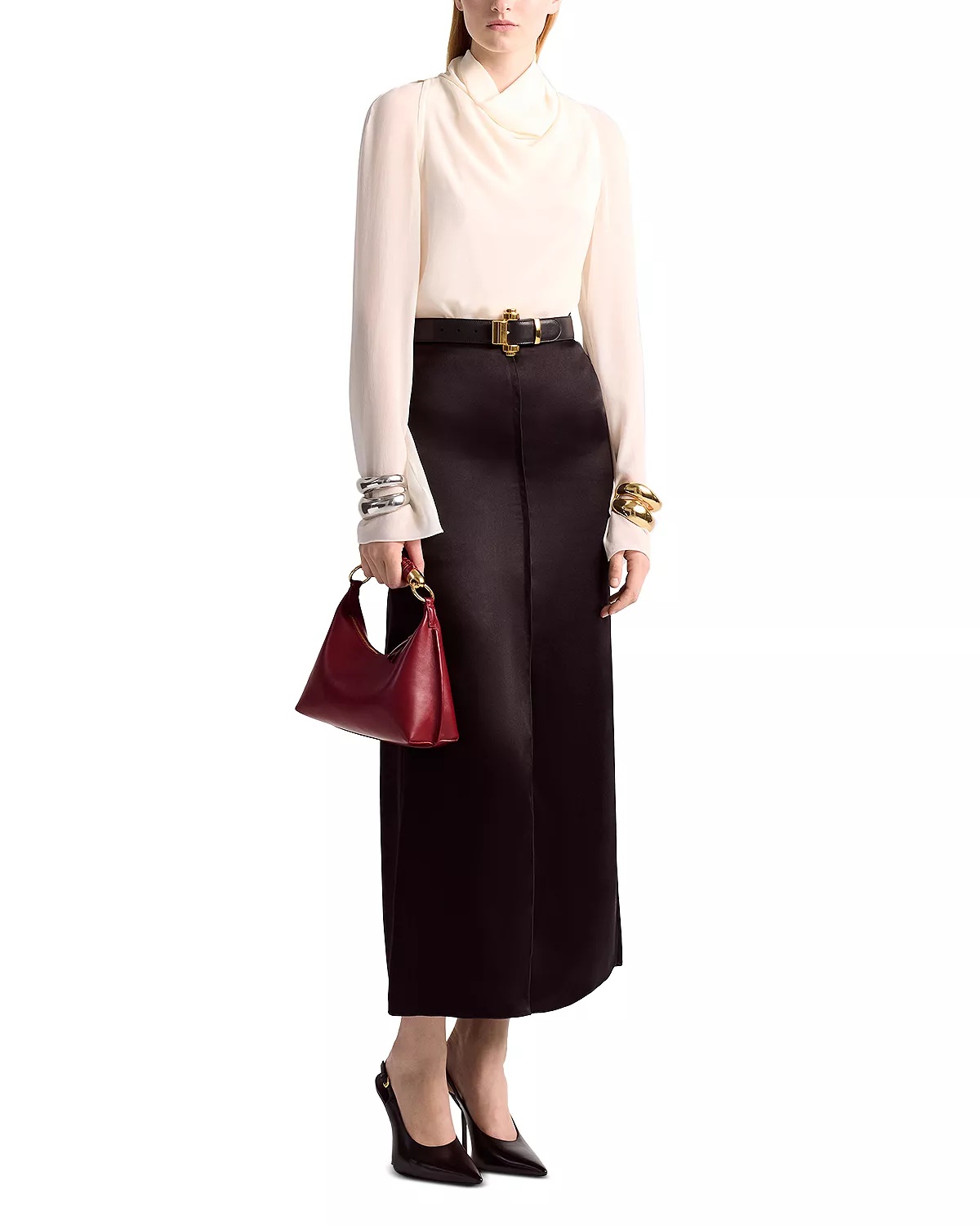 Cara Silk Blouse - 2