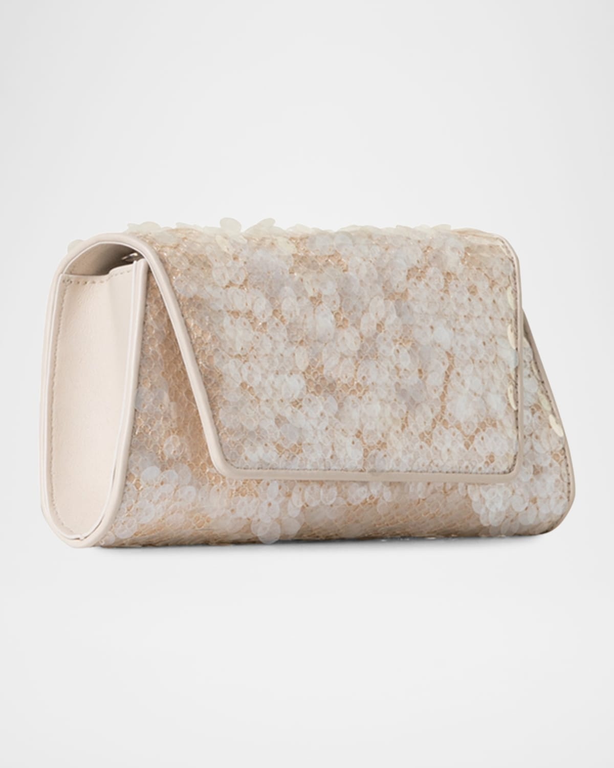 Anouk Mini Sequined Trapezoid Clutch Bag - 2
