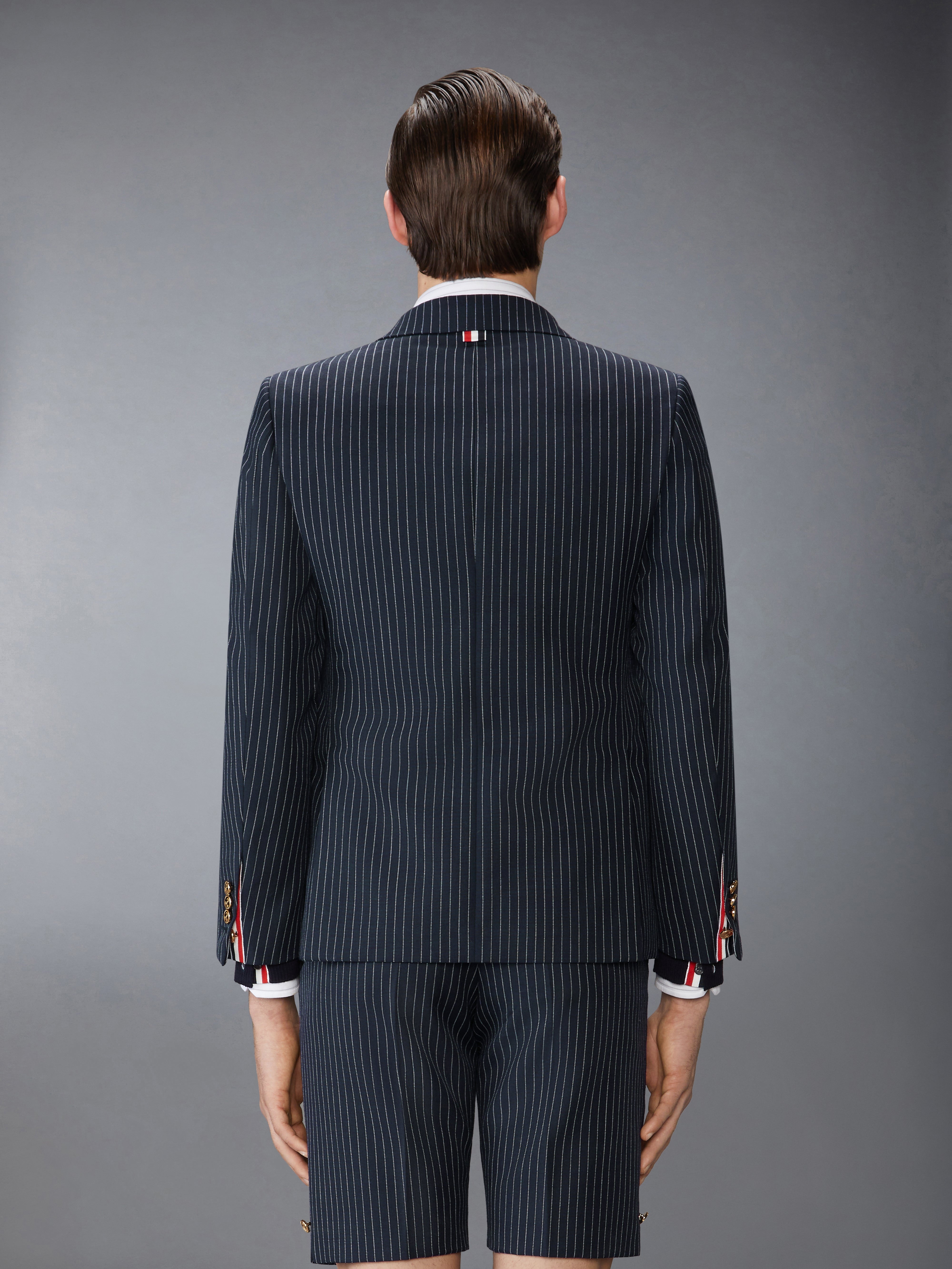 PINSTRIPE HIGH TWIST WOOL SPORTCOAT - 3