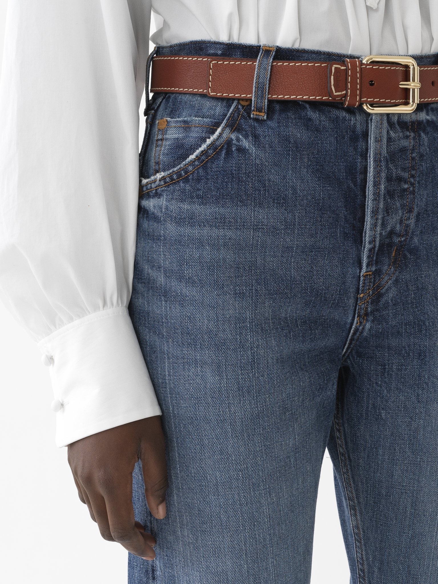 DENIM FLARE JEANS - 6
