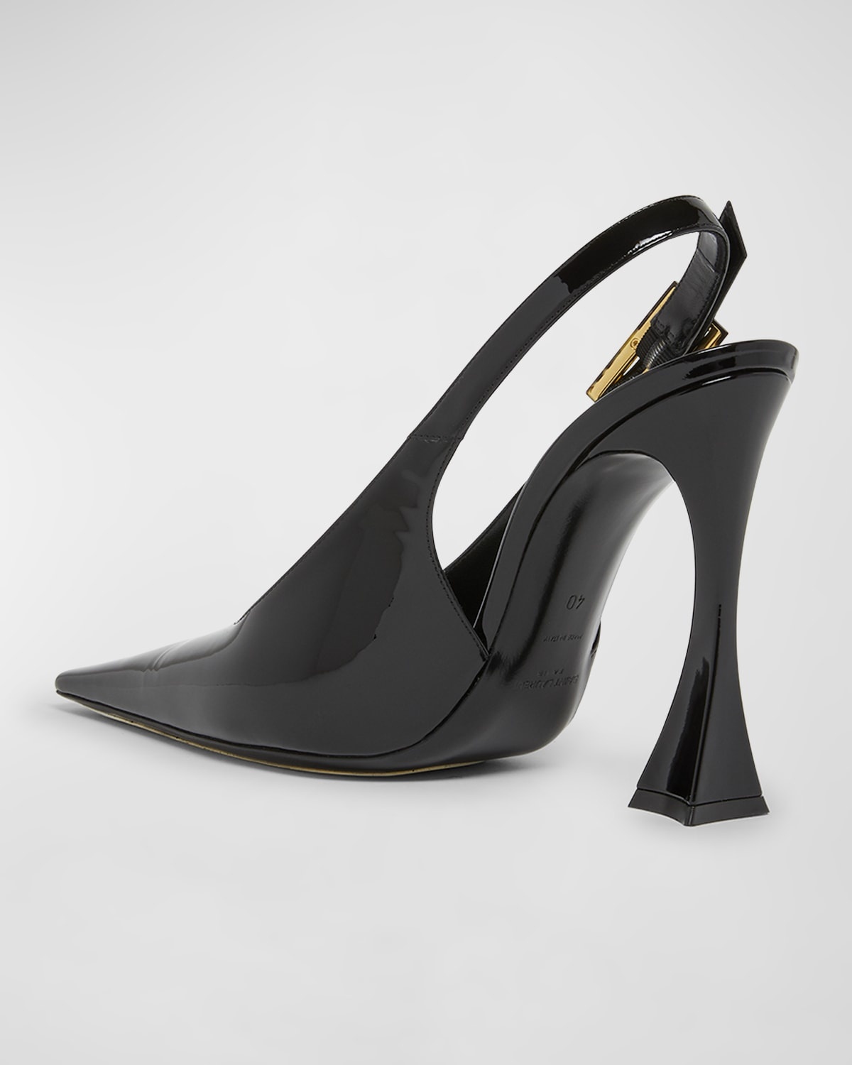 Dune Patent Slingback Pumps - 4