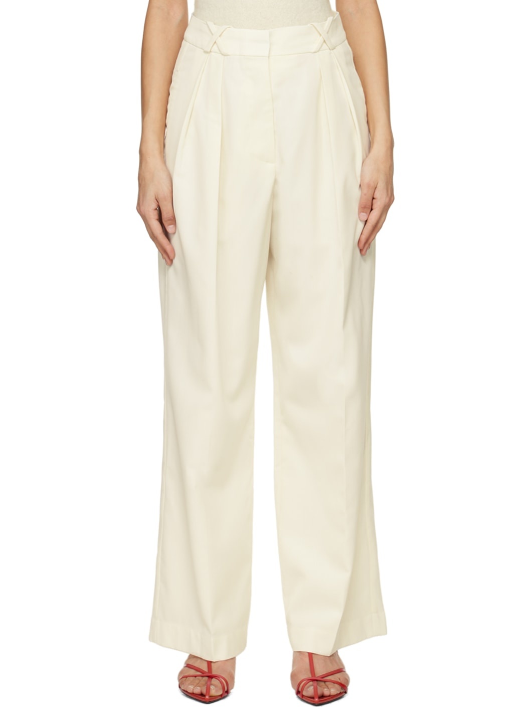 Off-White Tailored Trousers - 1