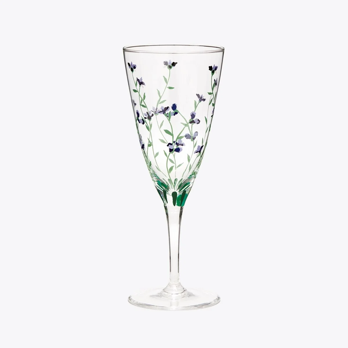 Jolie Fleur Champagne Glass, Set of 2 - 1
