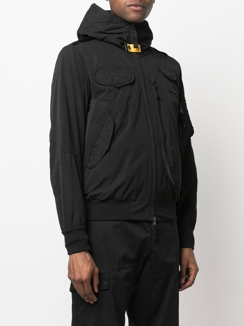 logo-patch hooded jacket 3