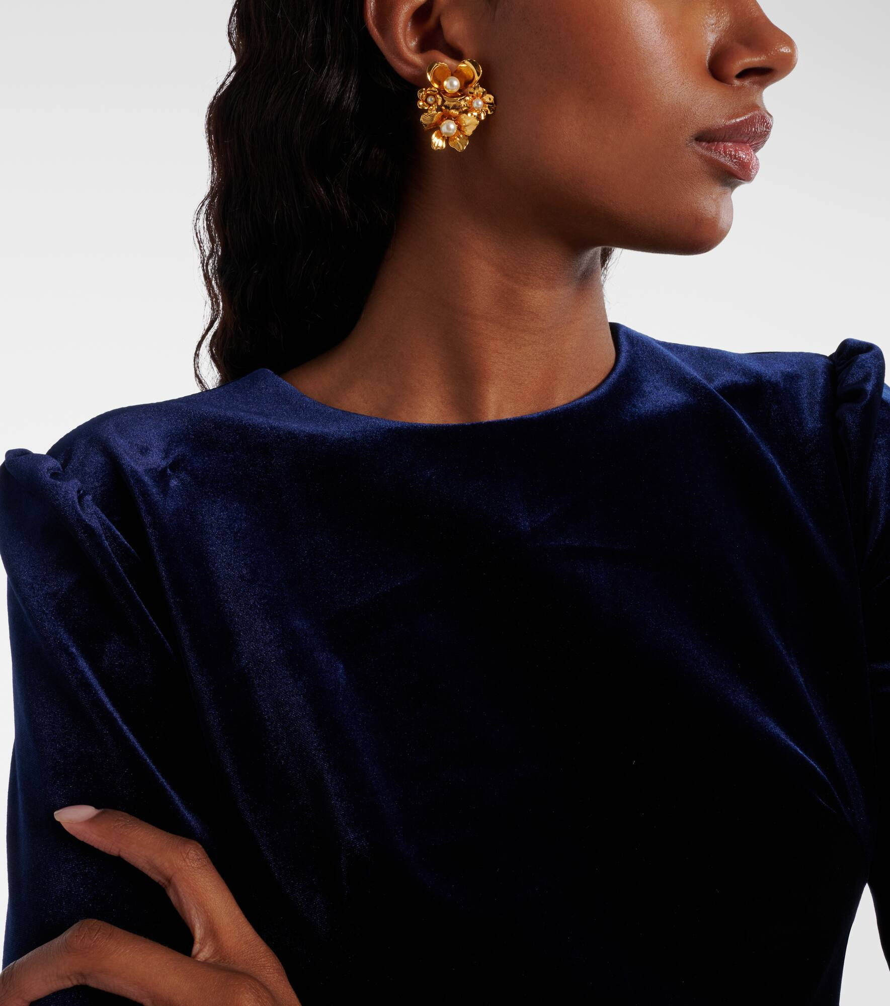 Orsola gold-plated earrings - 3