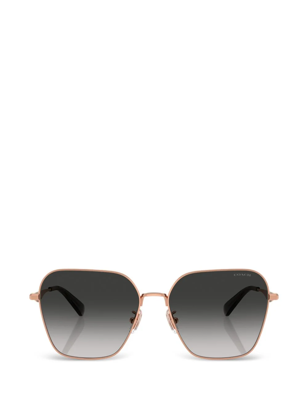geometric-frame sunglasses - 1