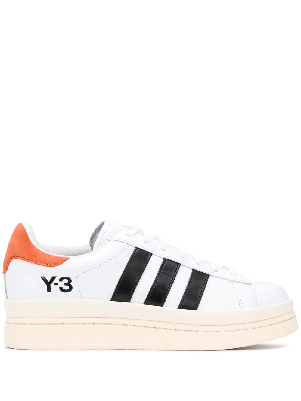 logo printed lace-up sneakers - 2