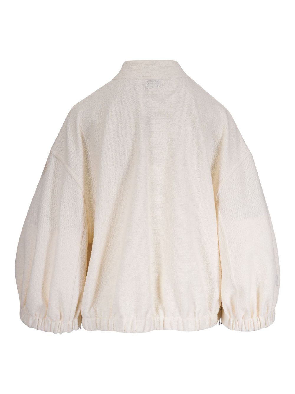 bouclé bomber jacket - 2