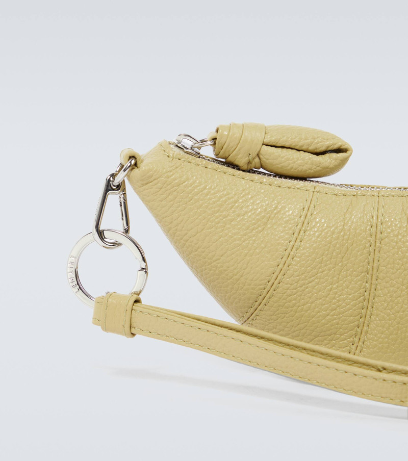 Croissant leather coin purse 4