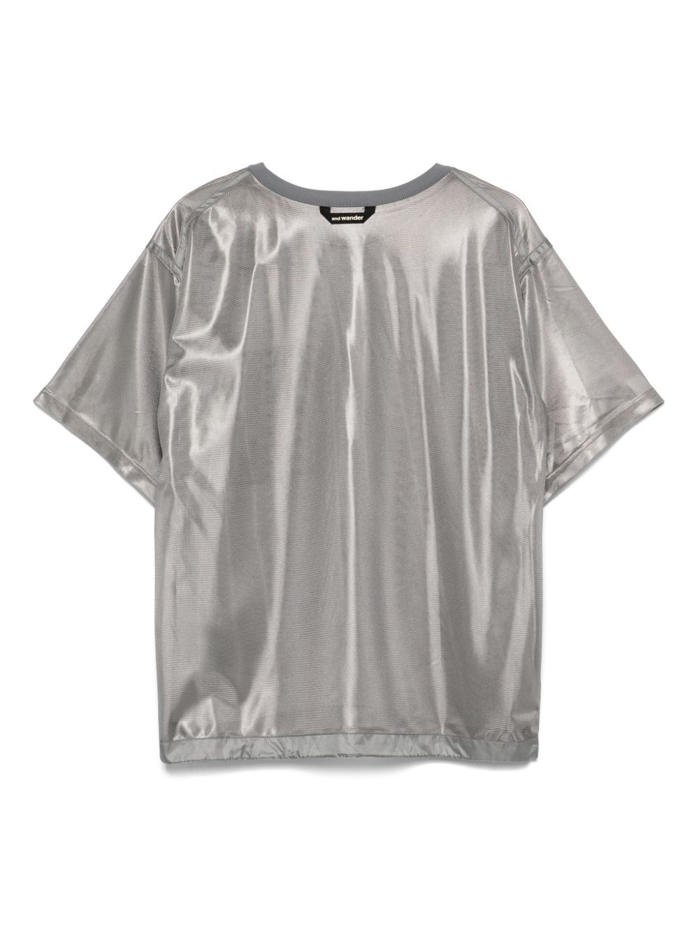 logo-print T-shirt - 1