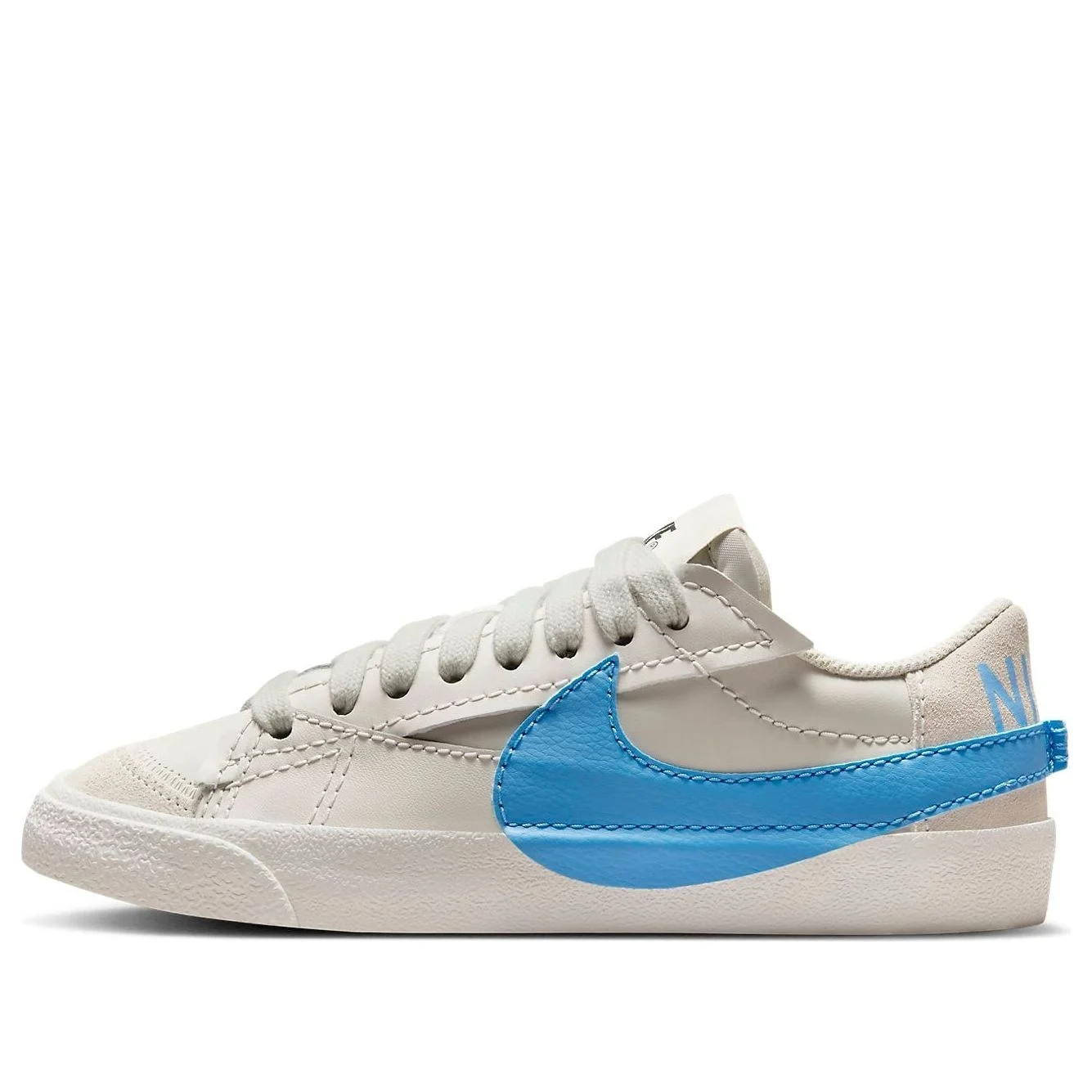 (WMNS) Nike Blazer Low '77 Jumbo 'Summit White Geode Teal' DQ1470-003 - 1