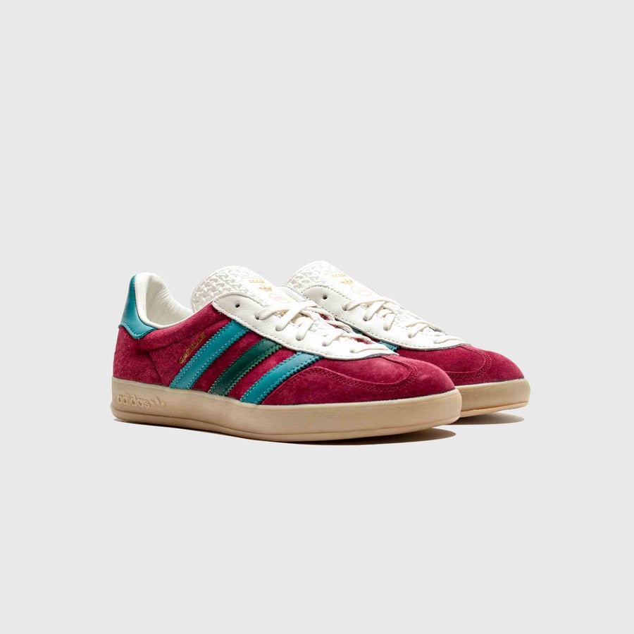 adidas gazelle silver green womens adidas Gazelle Collegiate Burgundy White main image 0