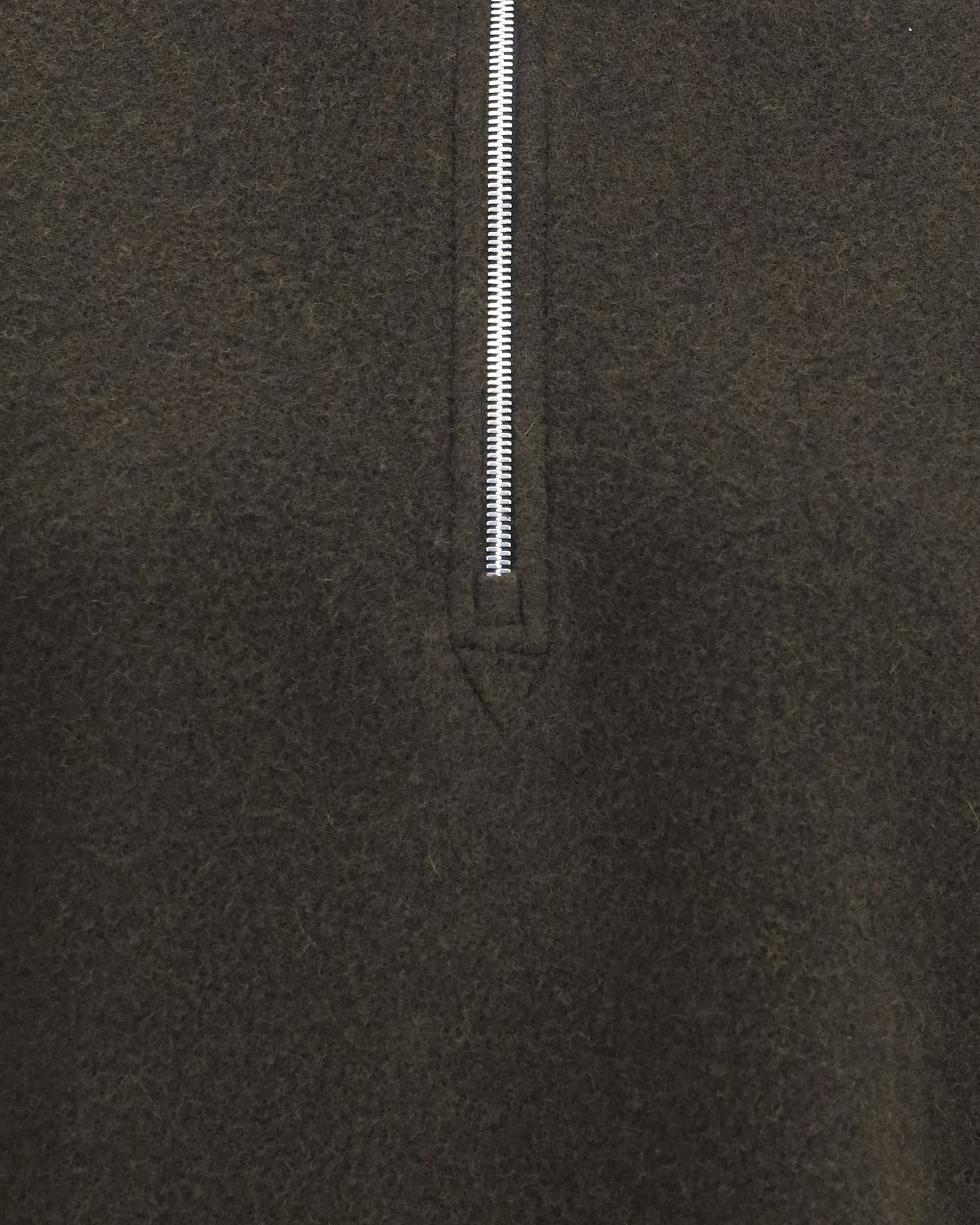 Suede Wool Pile athletic Jacket - 3