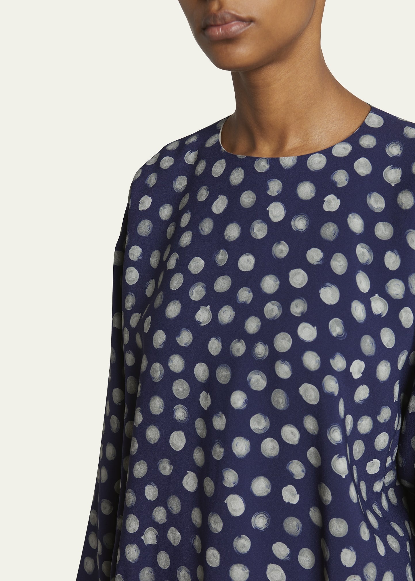 Capo Polka Dot Blouse - 5