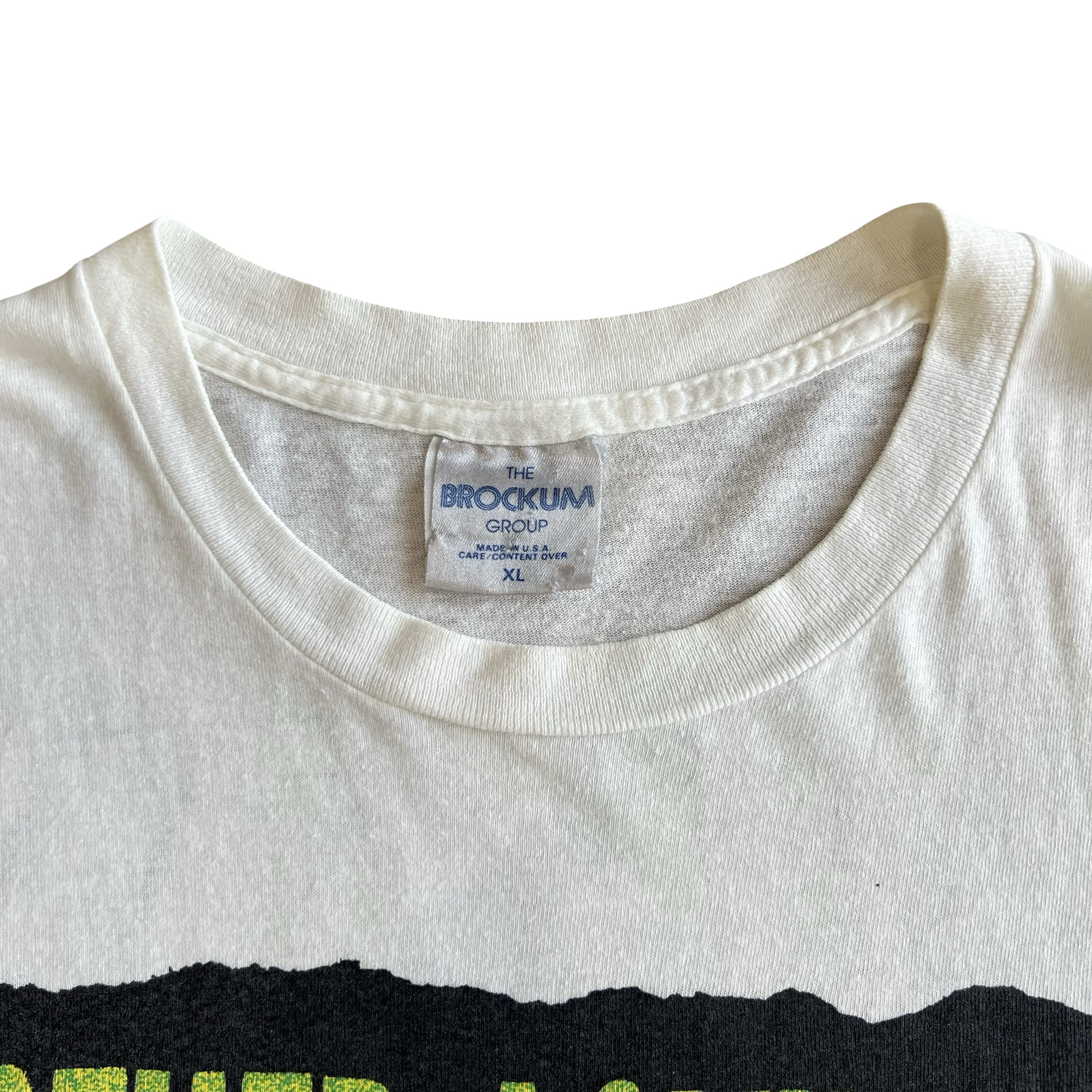 Final Blow - Vintage 90s Mother Love Bone "Half Ass" T-Shirt SZ XL - 4