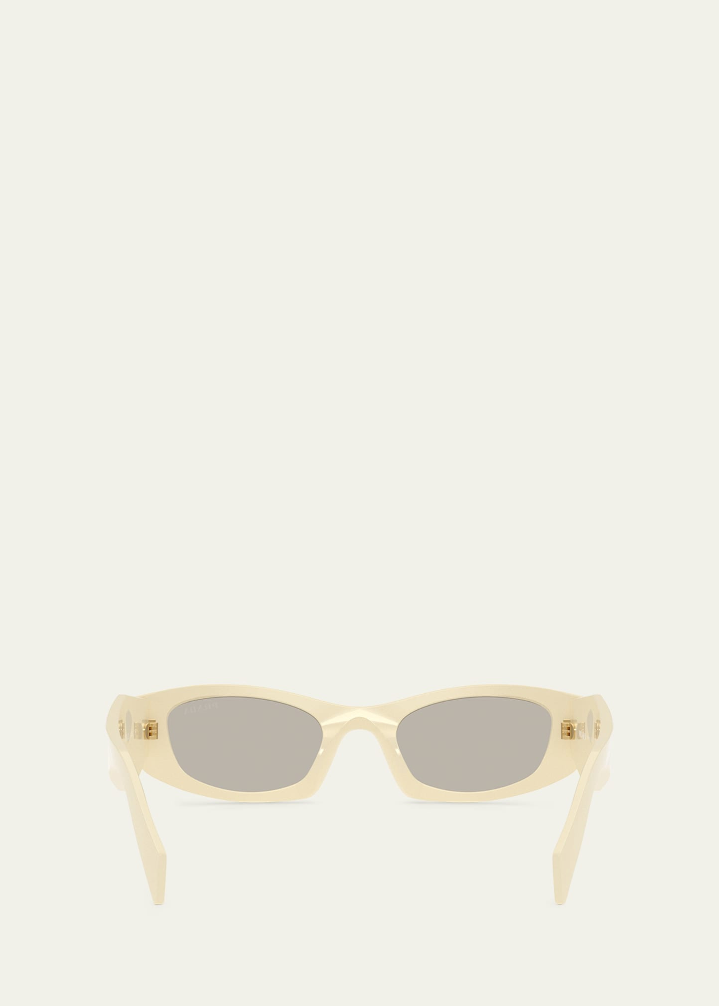 PR B16SF Acetate Oval Sunglasses - 4