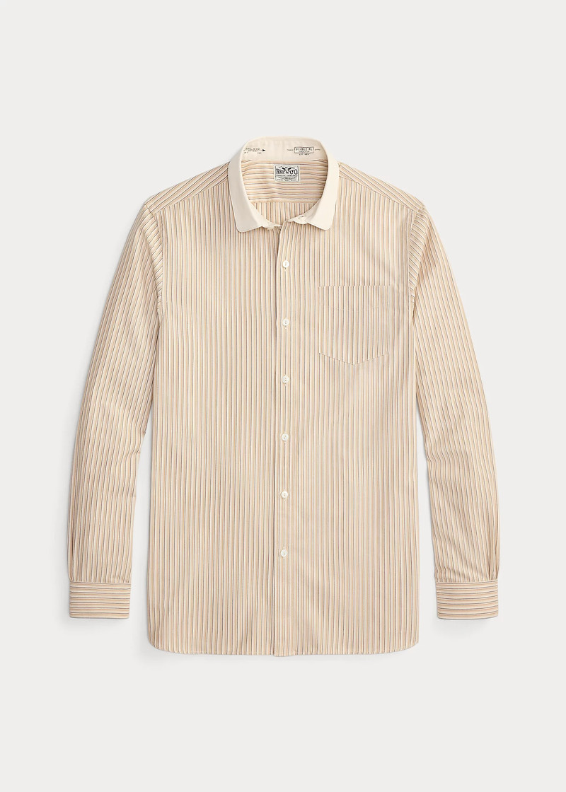 Slim Fit Striped Dobby Shirt 6