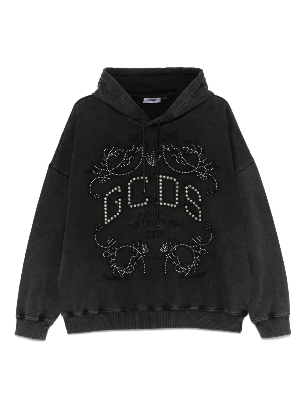 logo-patch hoodie - 1