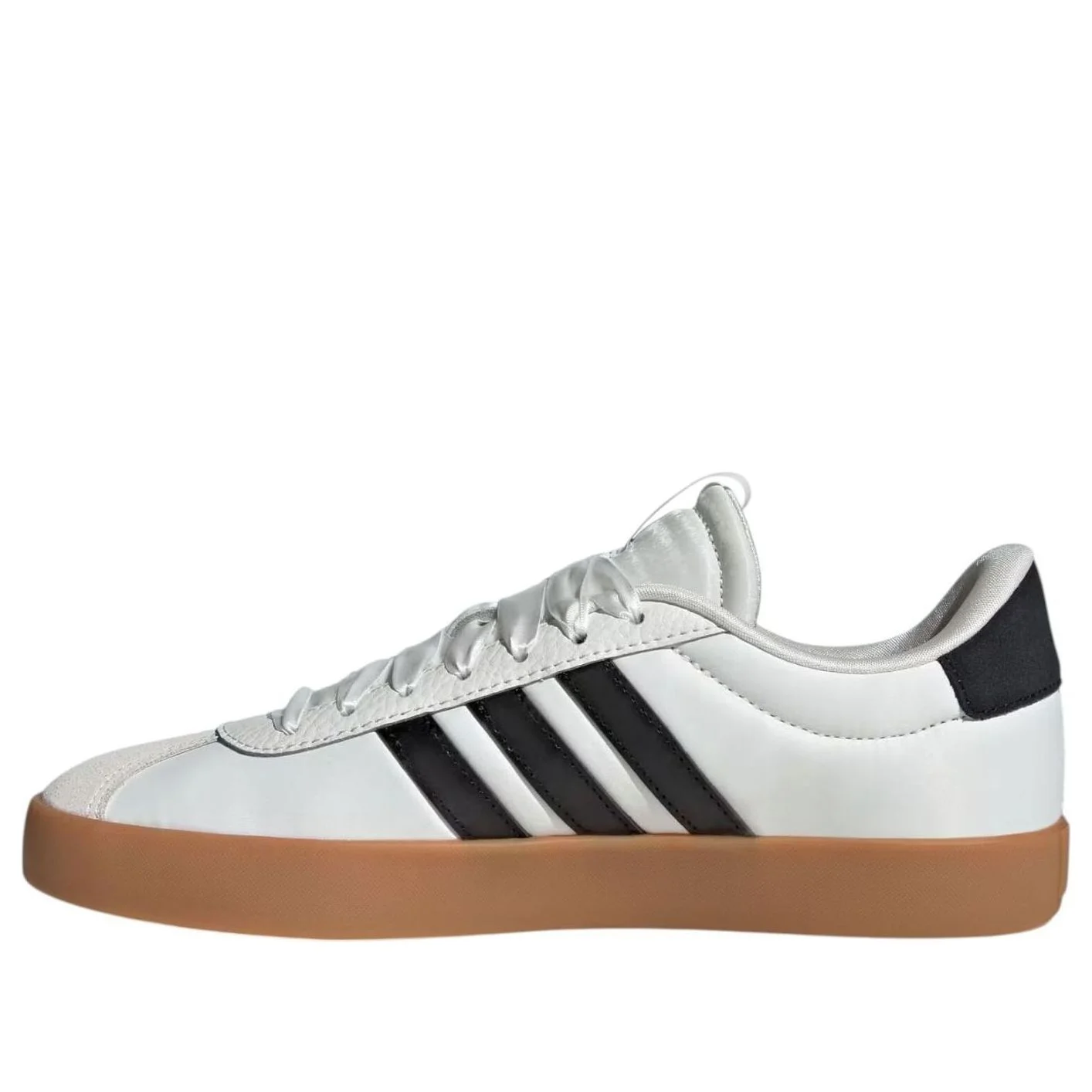 (WMNS) adidas VL Court 3.0 'Core White Core Black' JR8674 - 1