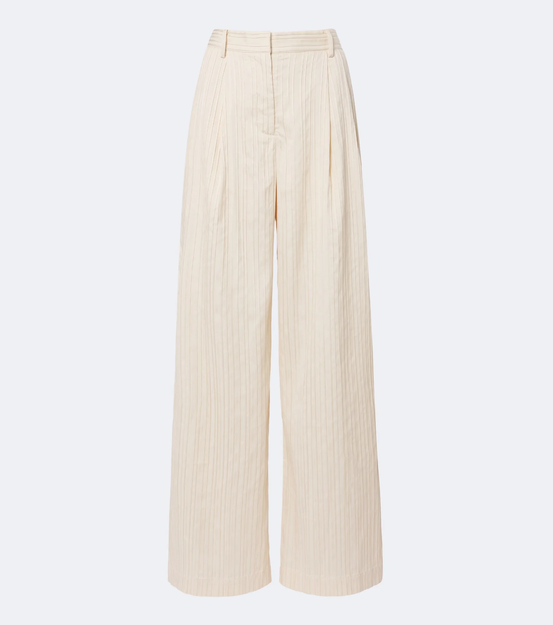 Grace striped wide-leg pants - 1