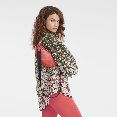 Longchamp Smile S Crossbody bag Strawberry - Leather outlook