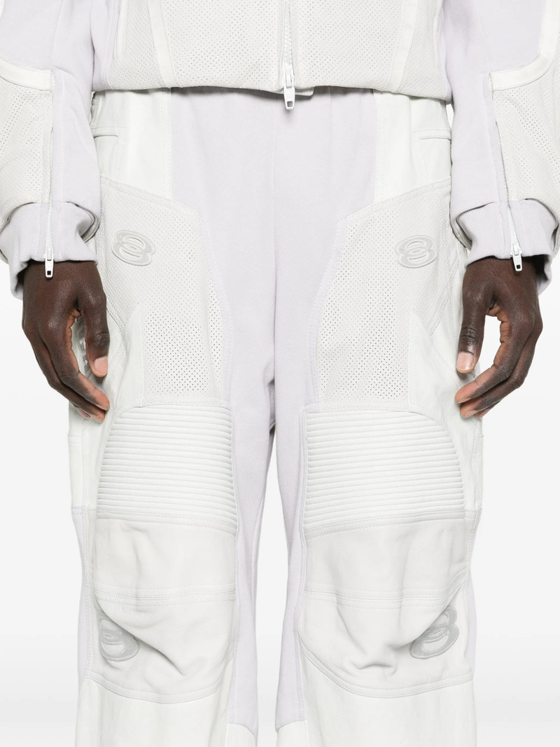 BALENCIAGA Balenciaga Leather Track Pants outlook