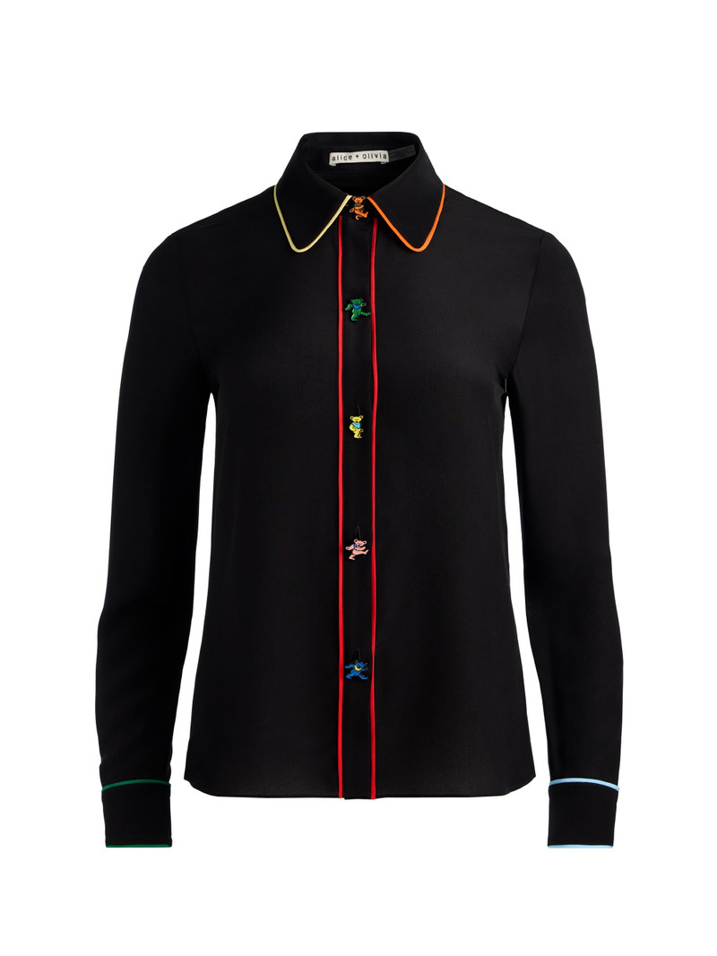 A+O X GRATEFUL DEAD WILLA BLOUSE 7