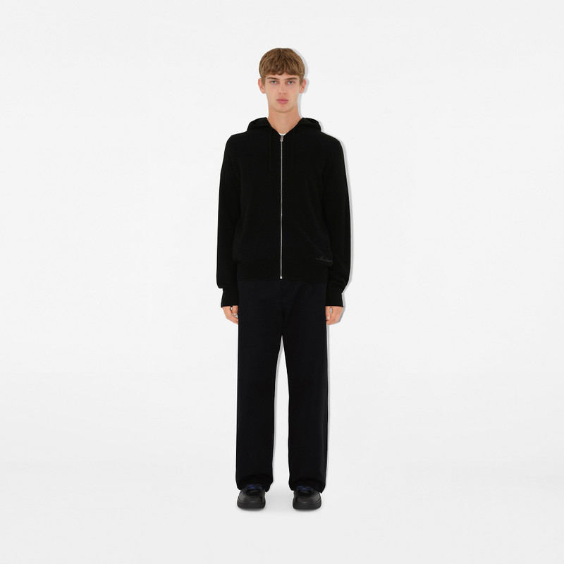 Burberry Cashmere Zip Hoodie outlook