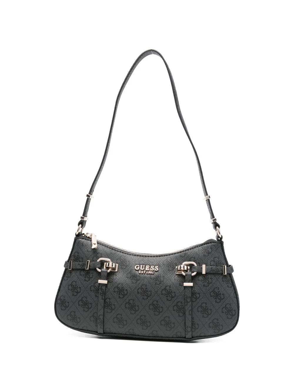 monogram-pattern shoulder bag - 1