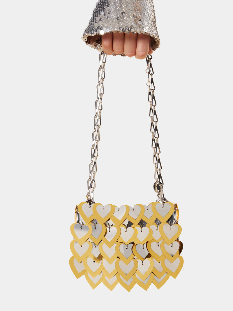 rabanne NANO HEARTS SPARKLE BAG outlook