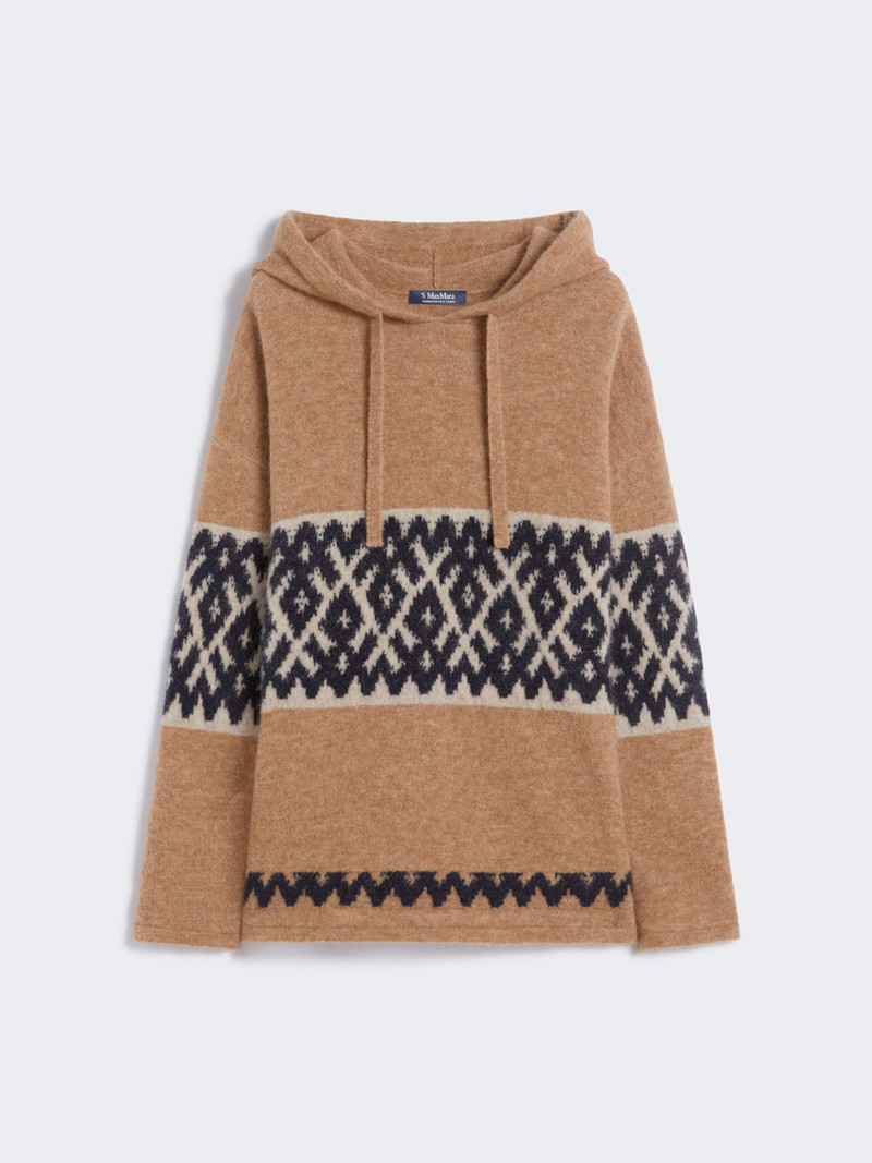 IVAN Mohair-blend jacquard sweatshirt 1