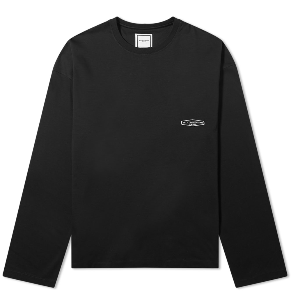 Wooyoungmi Long Sleeve Back Logo Tee - 1