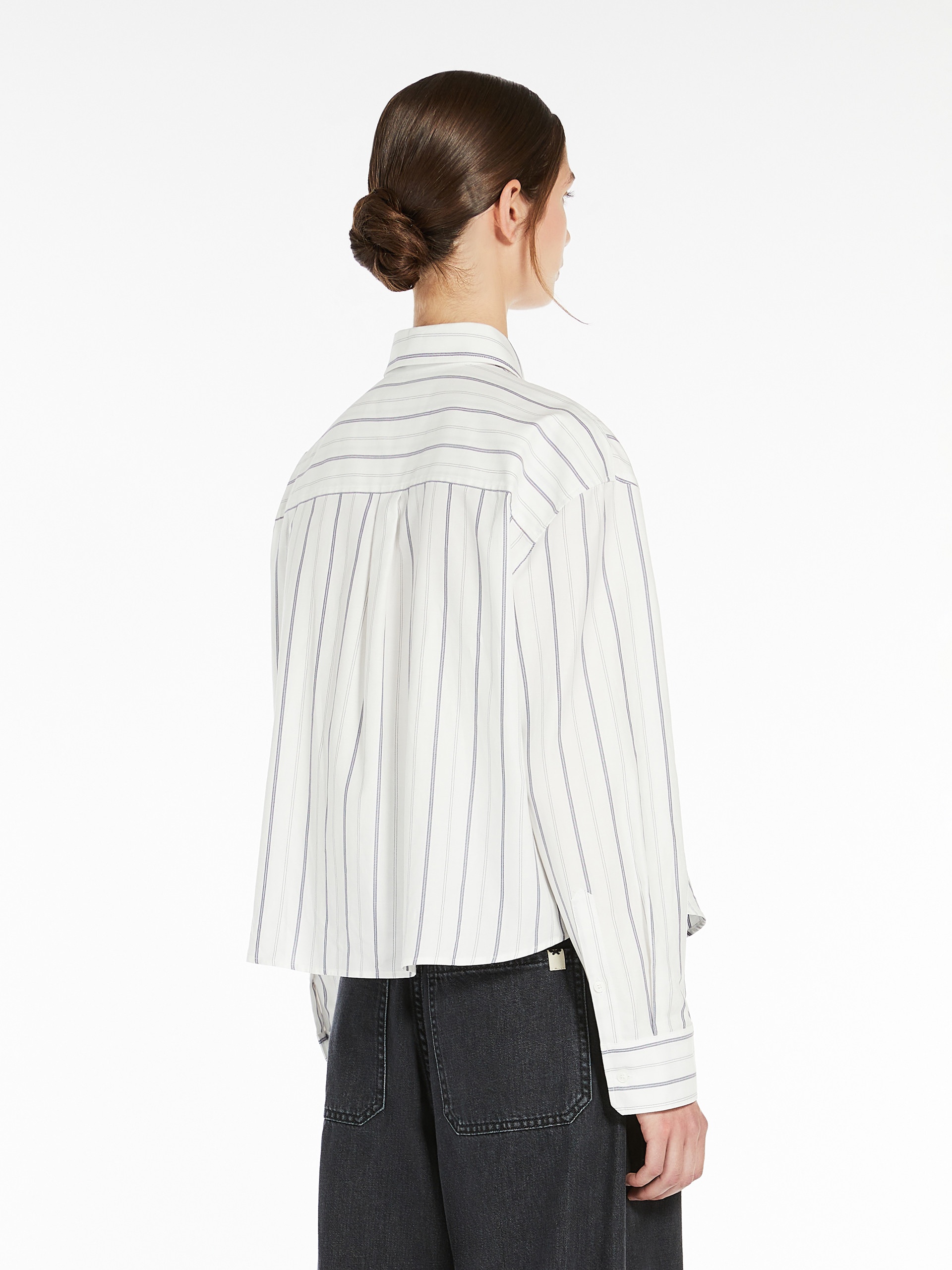 RUBIERA Striped cotton Oxford shirt - 4