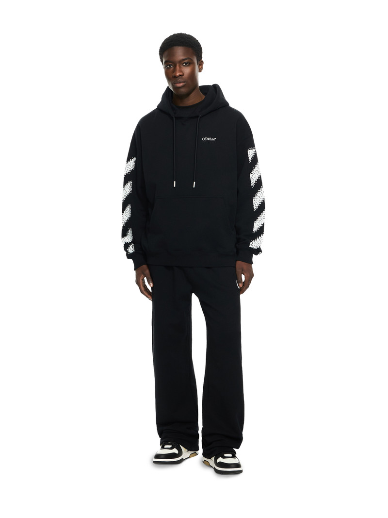 Off-White Pixel Diagonal Skate Hoodie outlook