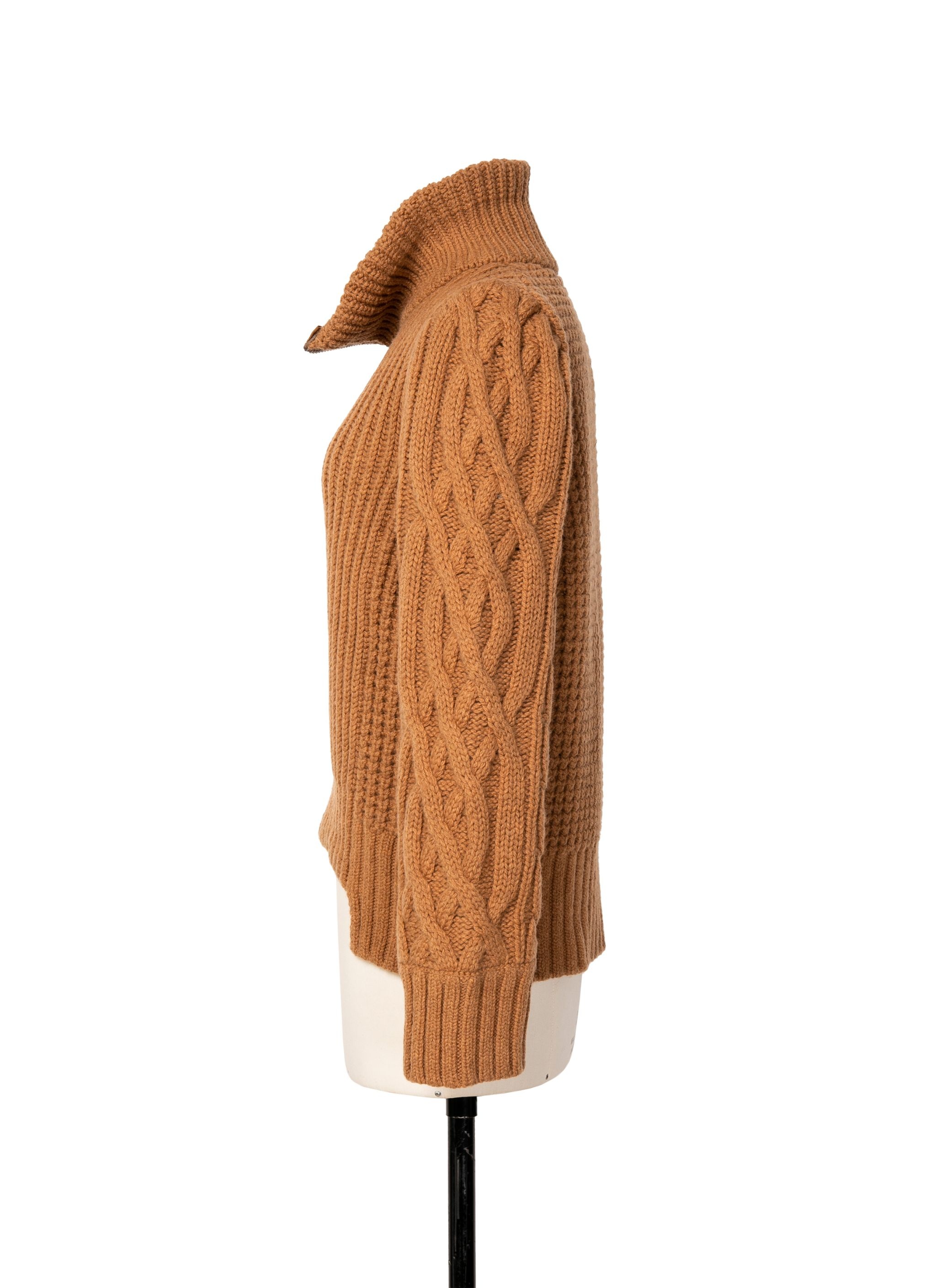 Wool Mohair Knit Blouson - 2