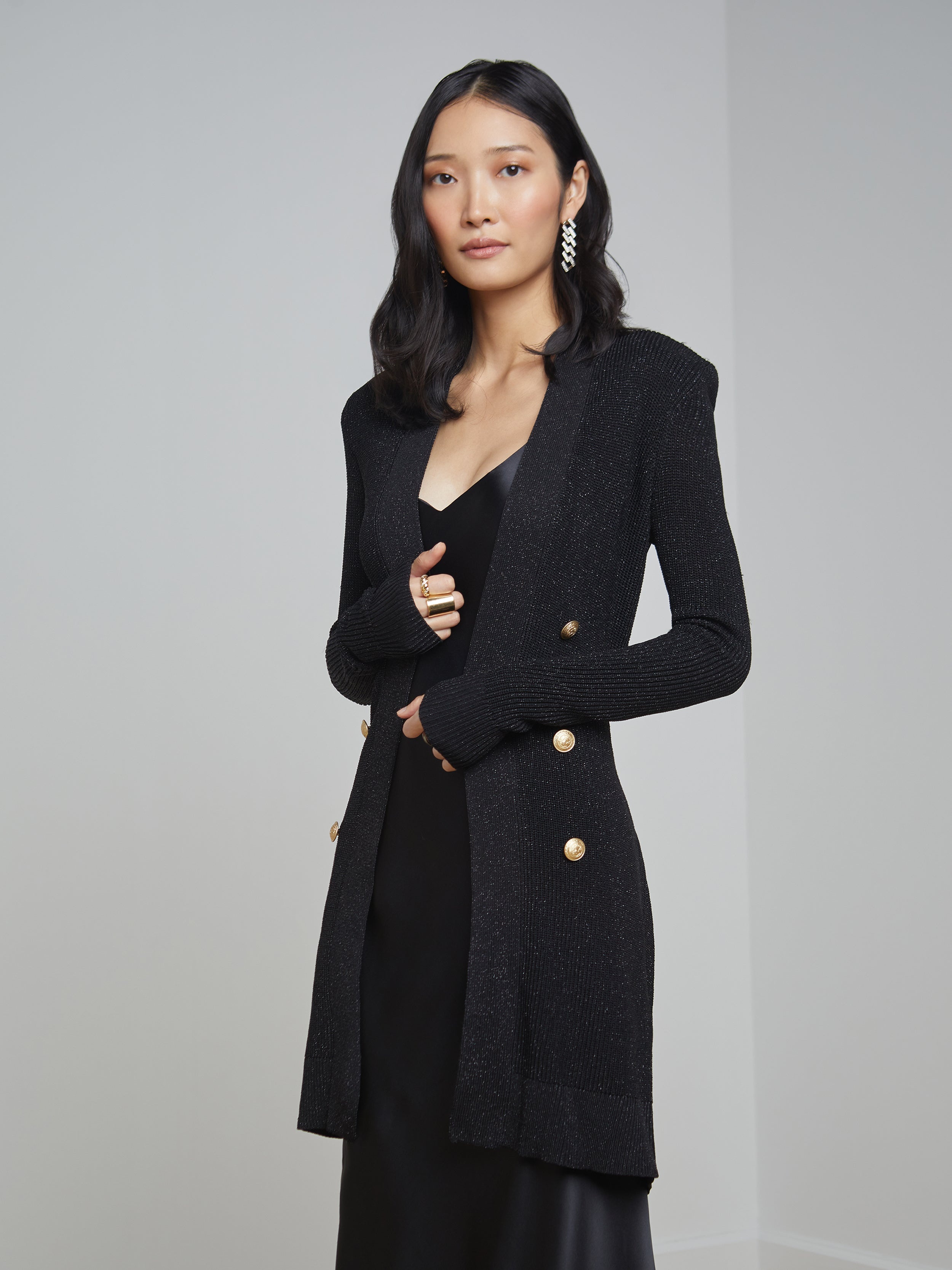 Noe Double-Breasted Cardigan - 2