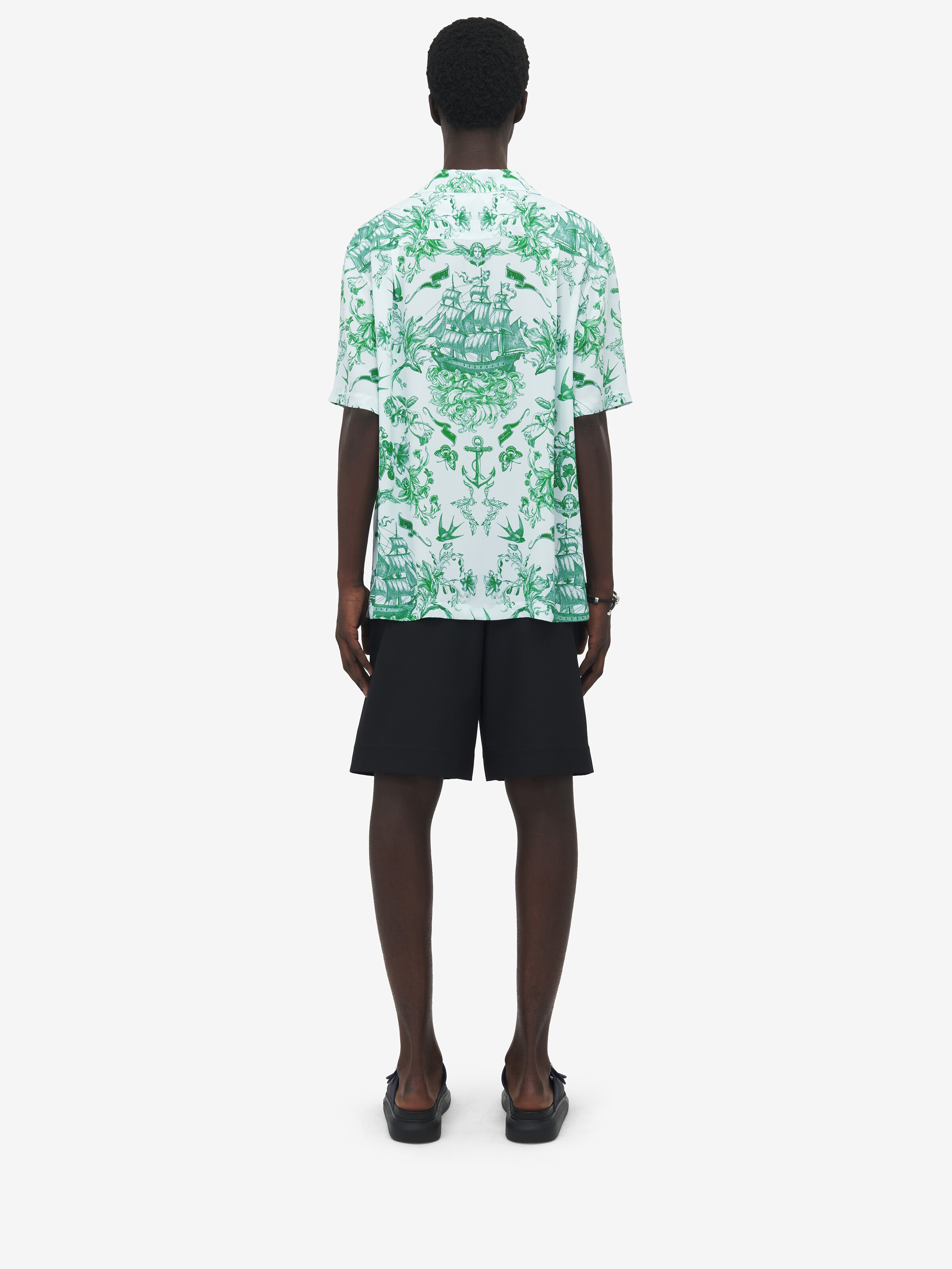 Sailor Tattoo Hawaiian Shirt - 5