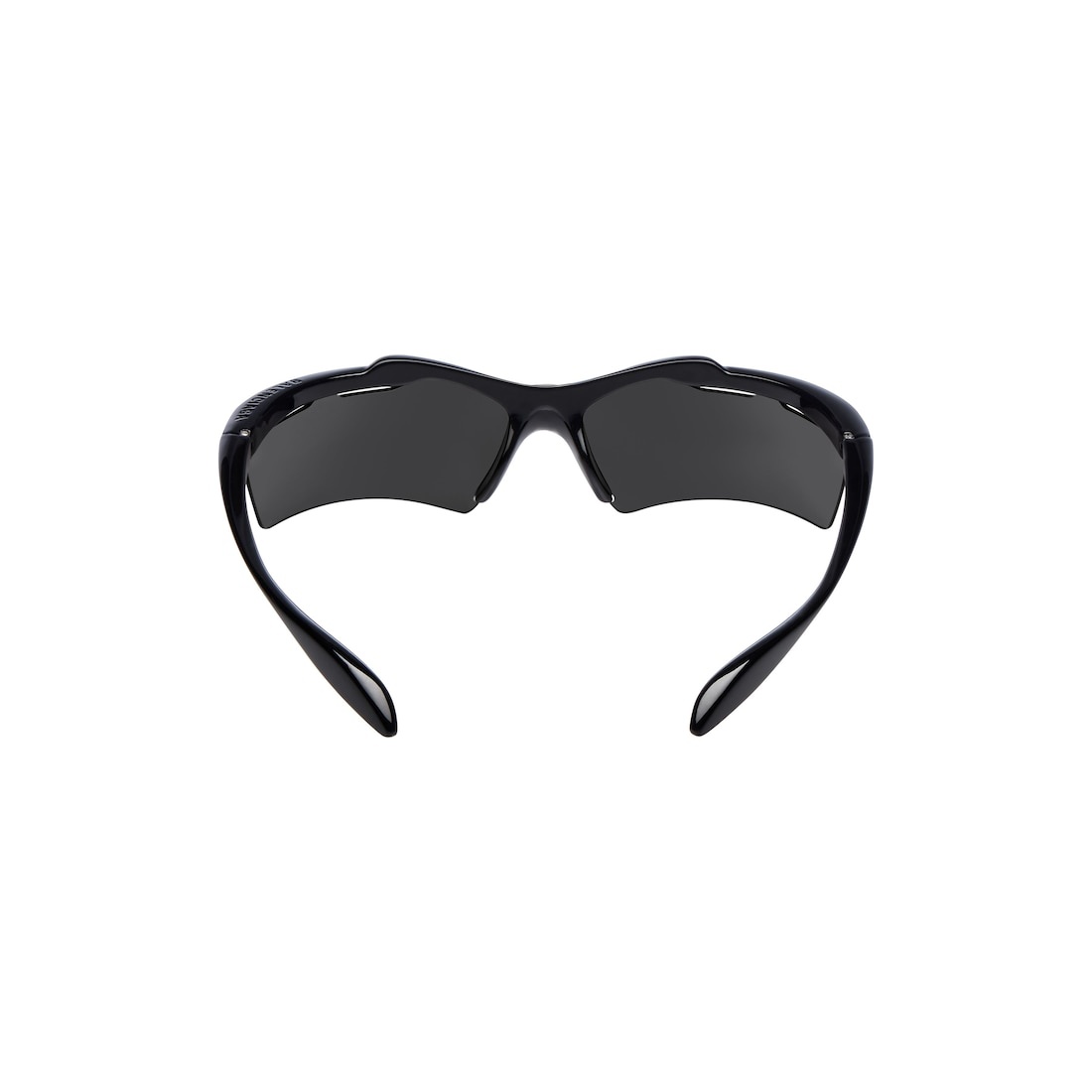 Turbo Rectangle Sunglasses  in Black - 2