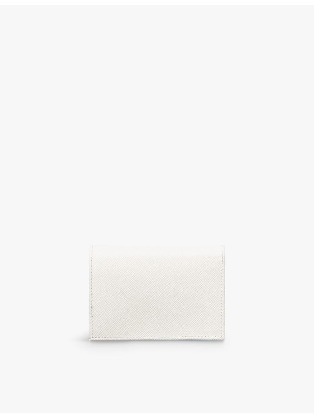 Logo-plaque small leather wallet - 3