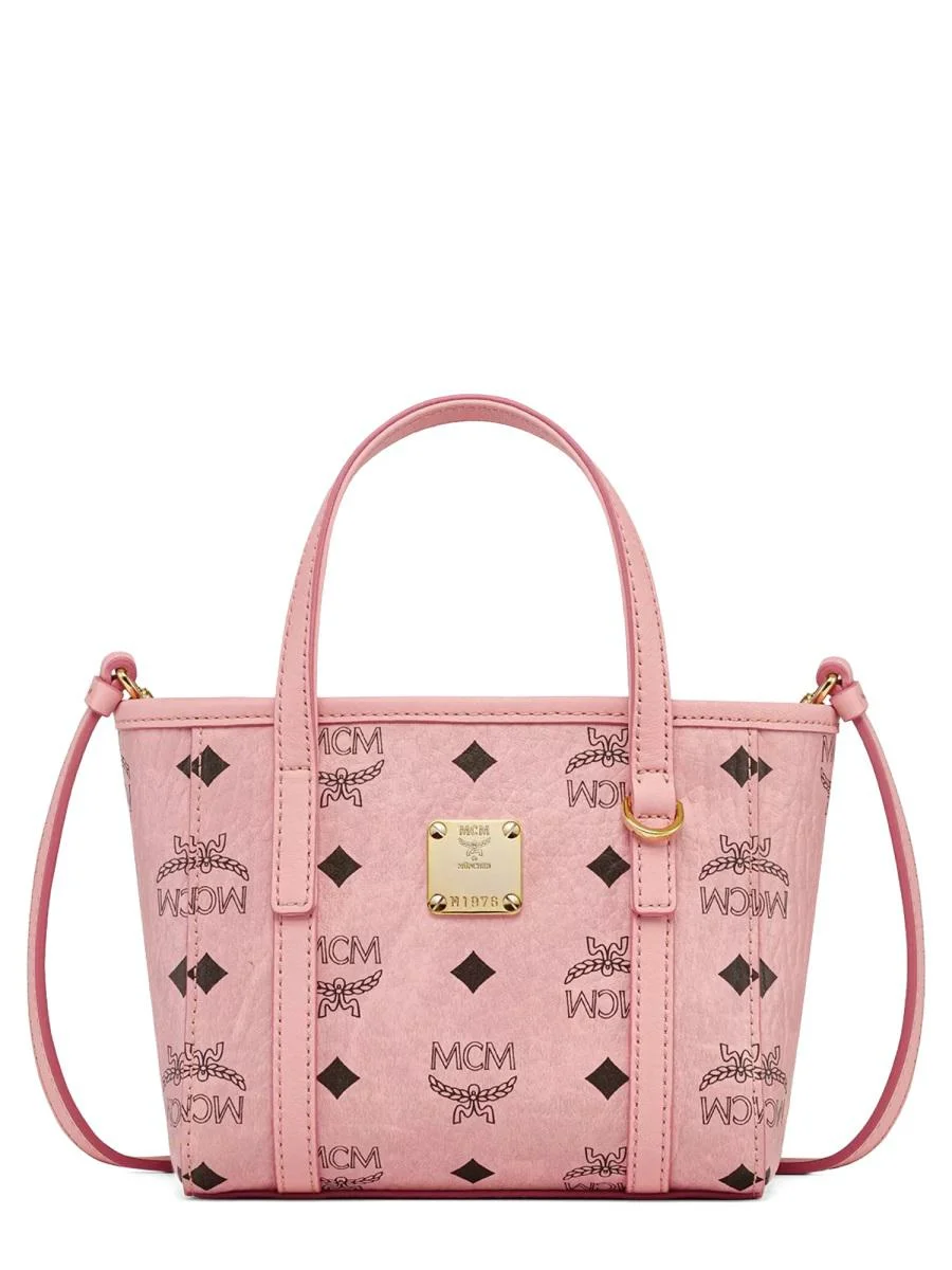 Mcm Extra-Mini "Toni Top-Zip" Bag In Visetos - 1