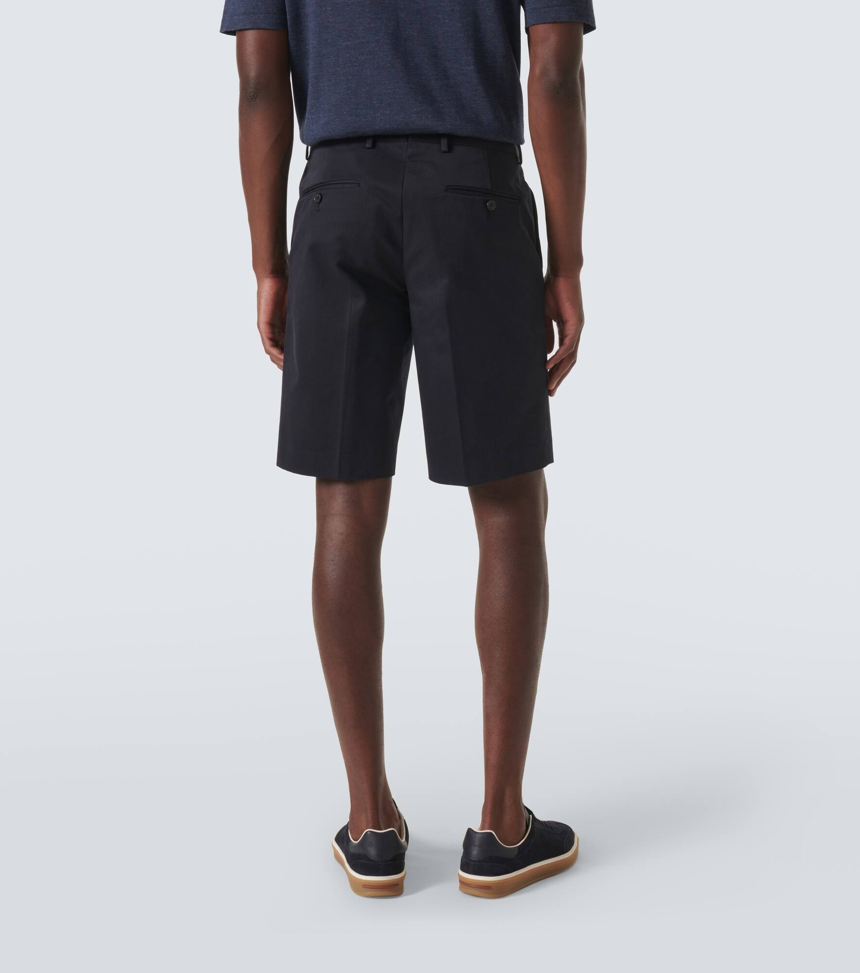 Fillmore cotton Bermuda shorts - 4