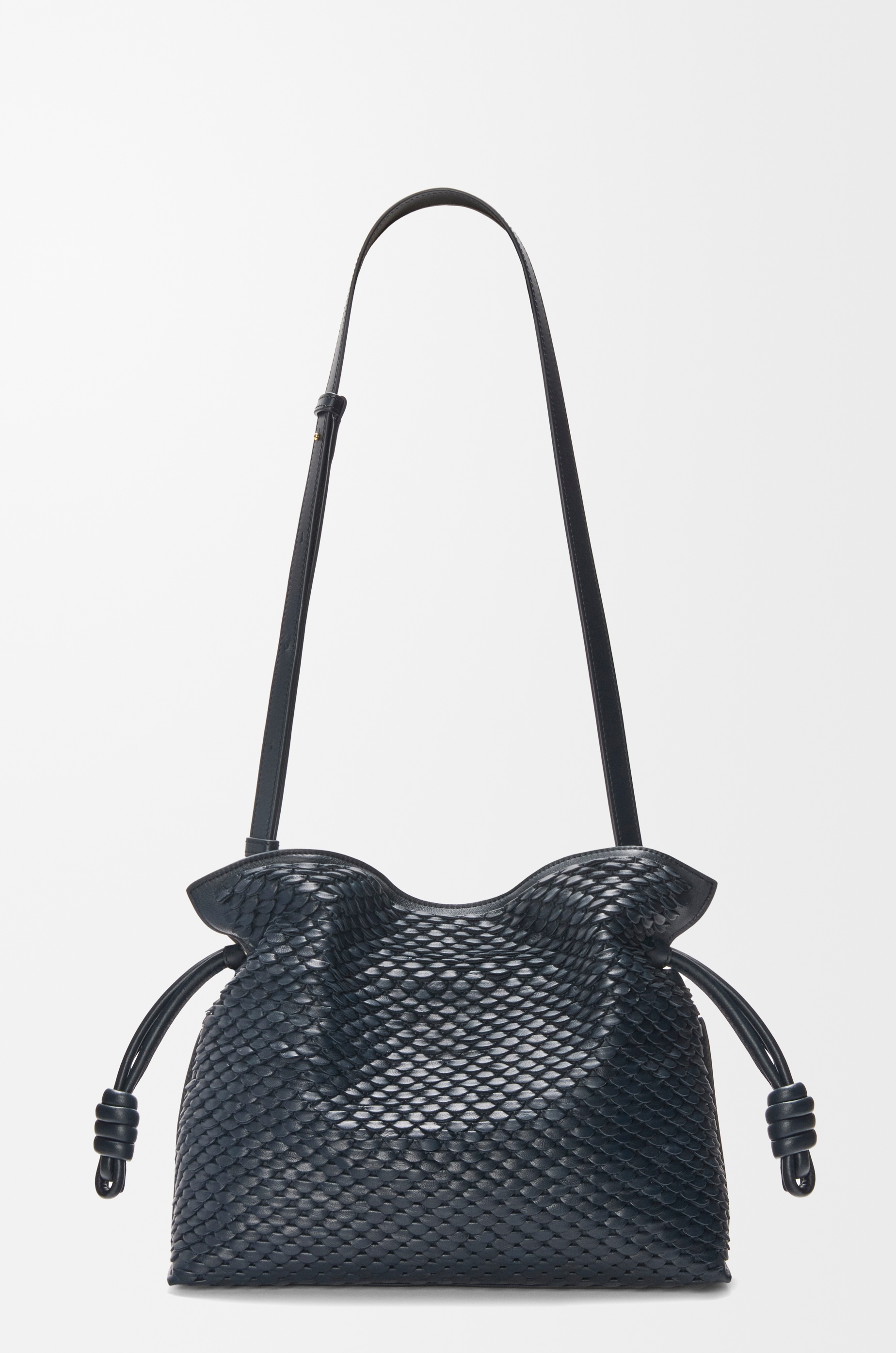 Medium Flamenco clutch in mellow nappa lambskin - 7