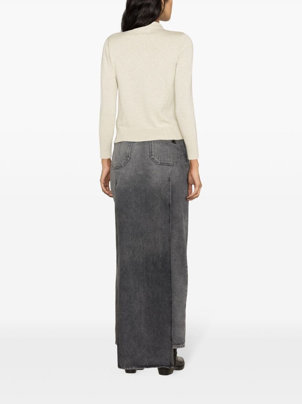 Nola knitted polo sweatshirt - 4