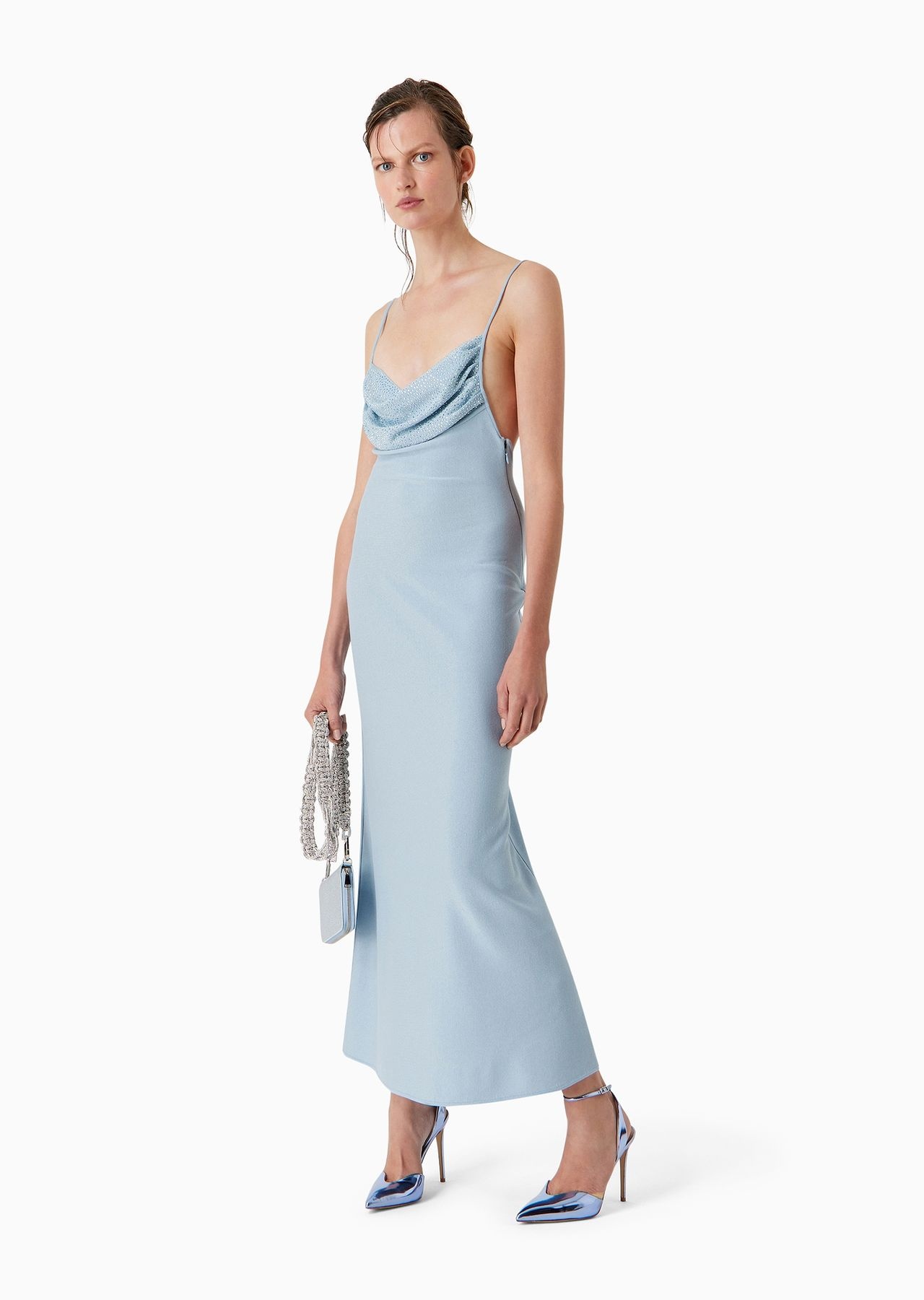 Bonded-viscose long dress - 4