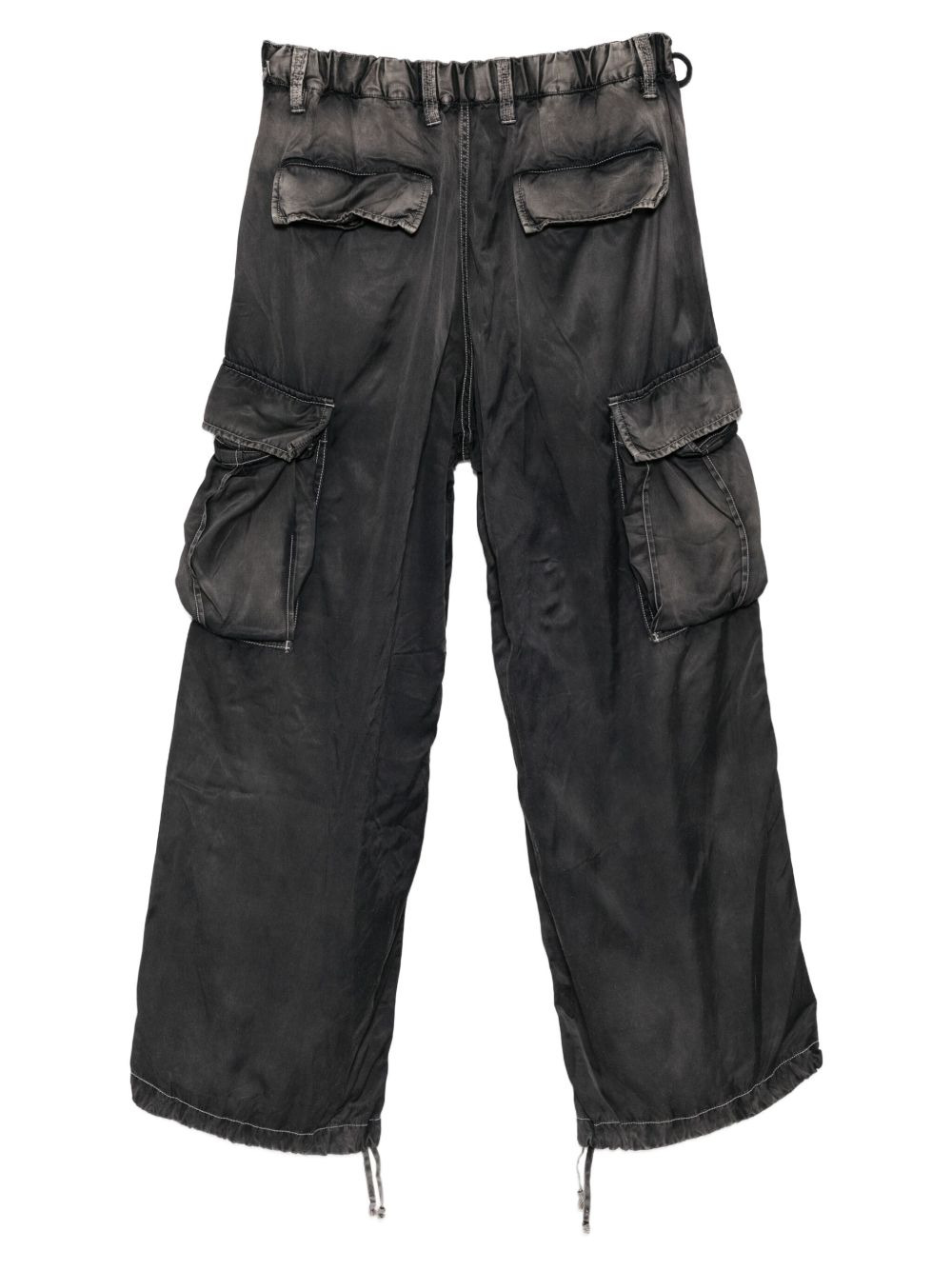 washed cargo pants - 2