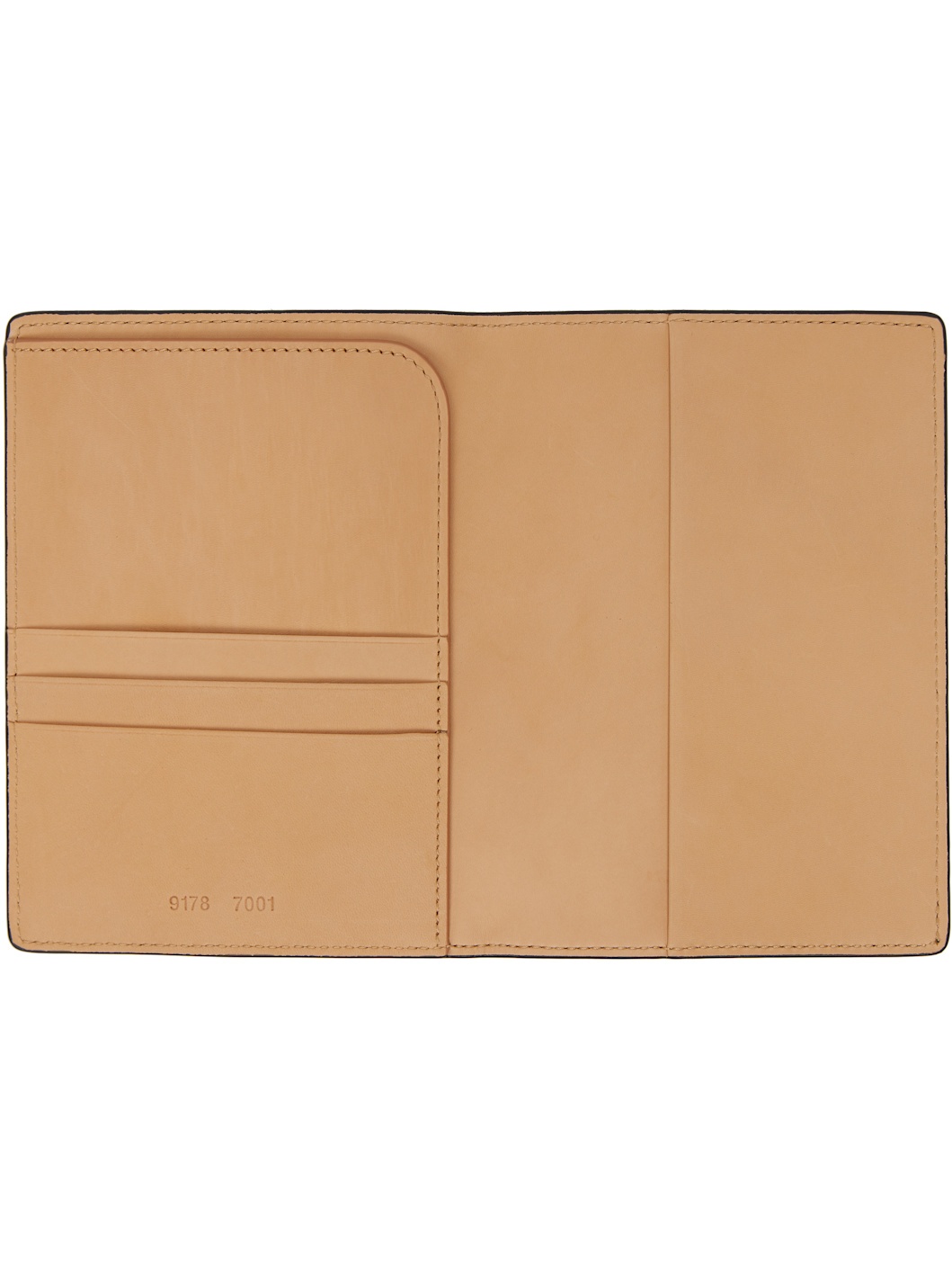 Black Folio Passport Holder - 3