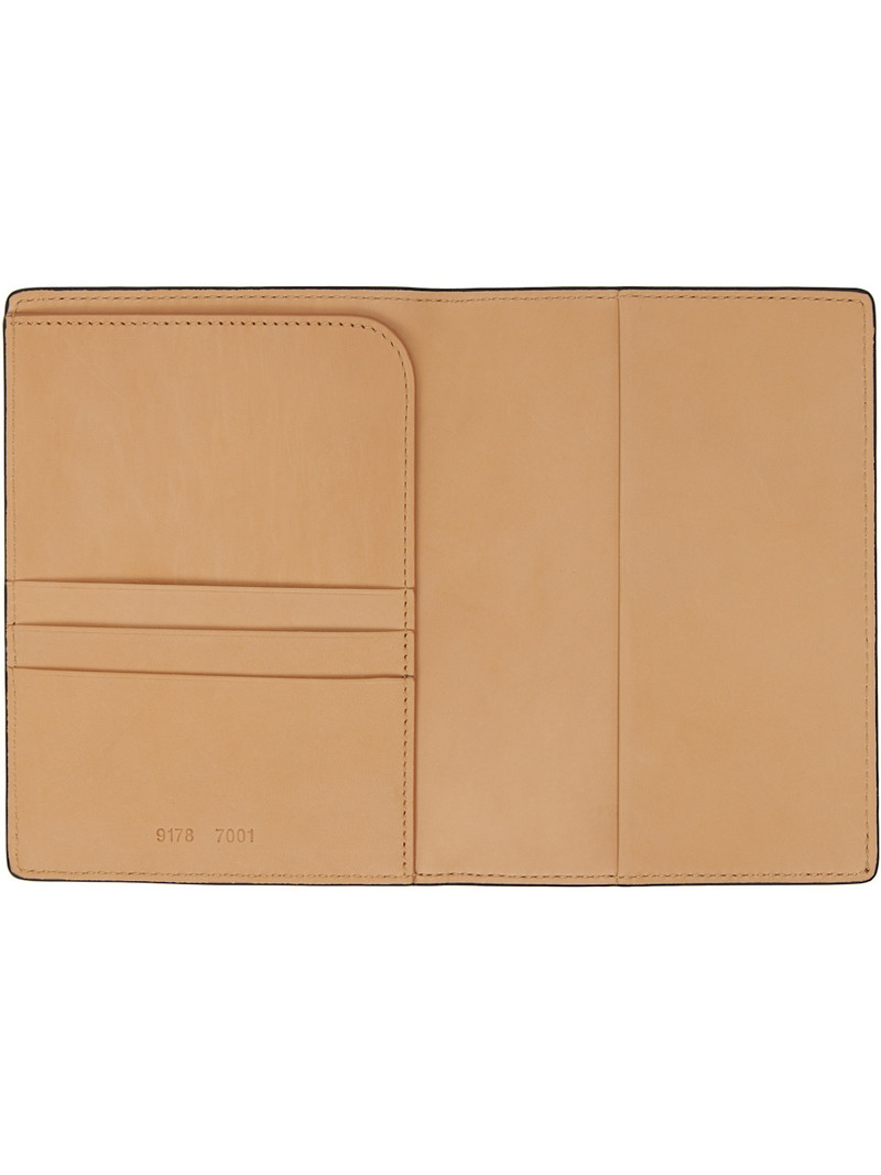 Black Folio Passport Holder 3