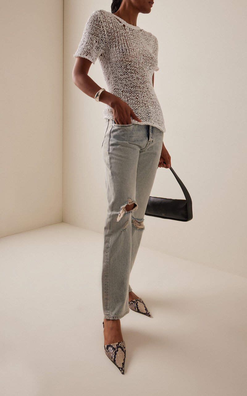 HAIKURE Abby Knit Top white outlook